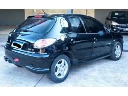 PEUGEOT - 206 - 2008/2008 - Preta - R$ 18.900,00