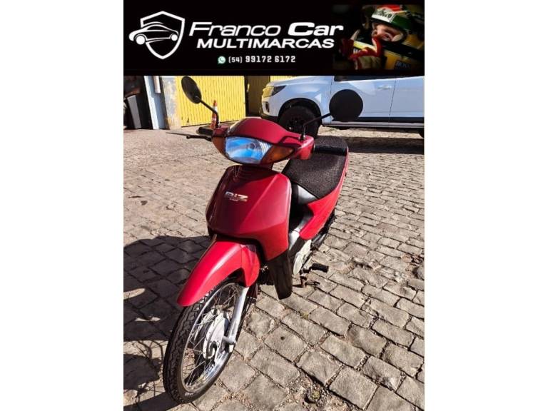 HONDA - BIZ 100 - 2003/2003 - Vermelha - R$ 7.500,00