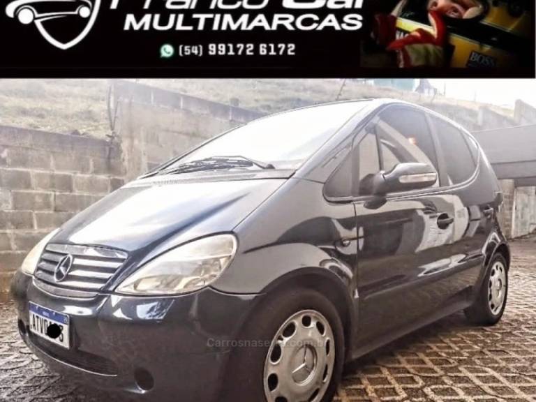 MERCEDES-BENZ - CLASSE A - 2004/2004 - Preta - R$ 17.900,00