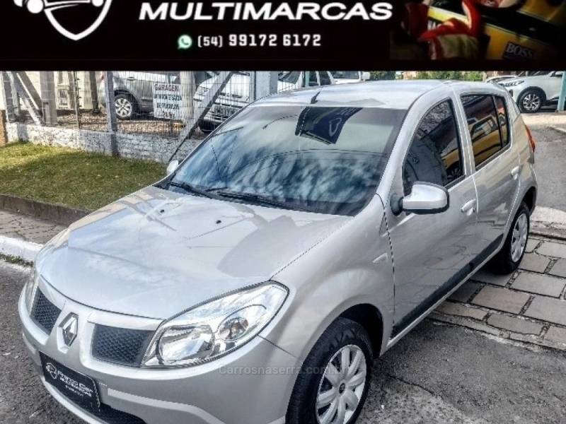RENAULT - SANDERO - 2010/2011 - Prata - R$ 30.900,00