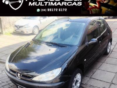 PEUGEOT - 206 - 2006/2006 - Preta - R$ 10.900,00