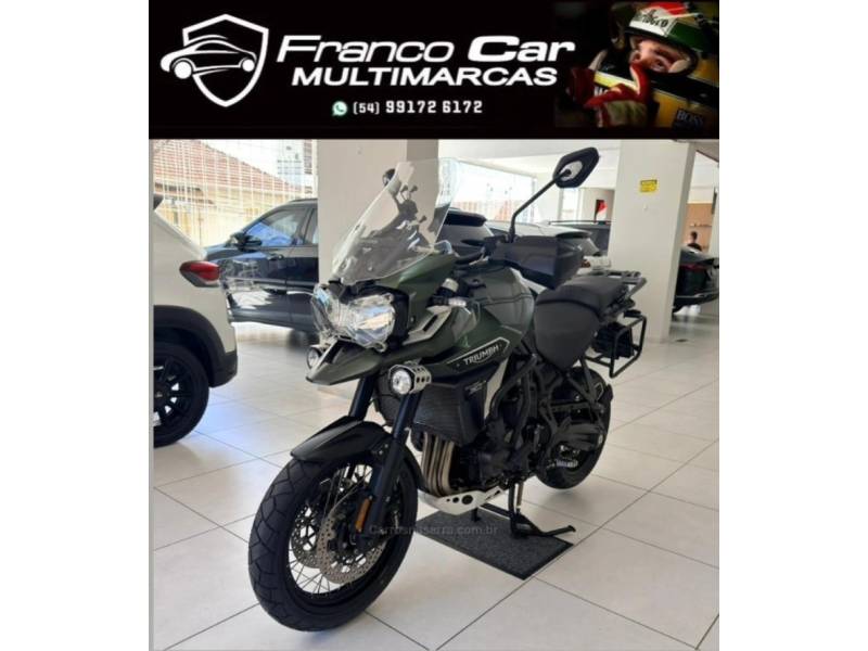 TRIUMPH - TIGER 1200XCA - 2017/2018 - Verde - R$ 64.900,00