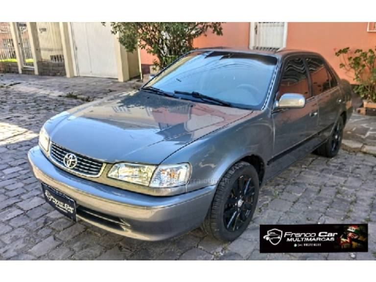 TOYOTA - COROLLA - 2000/2001 - Cinza - R$ 25.900,00