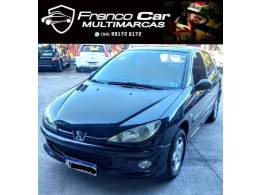 PEUGEOT - 206 - 2008/2008 - Preta - R$ 18.900,00