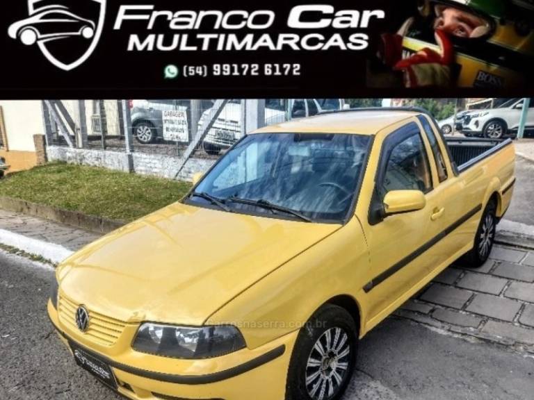 VOLKSWAGEN - SAVEIRO - 2000/2001 - Amarela - R$ 23.900,00