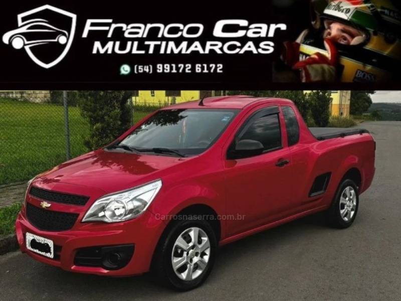 CHEVROLET - MONTANA - 2015/2016 - Vermelha - R$ 49.900,00
