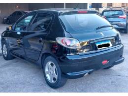 PEUGEOT - 206 - 2008/2008 - Preta - R$ 18.900,00